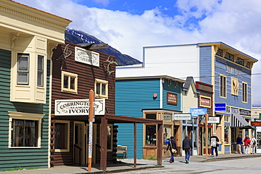 Broadway Street, Skagway, Alaska, United States of America, North America