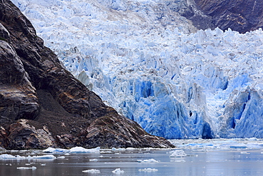 Sawyer Glacier in Tracy Arm Fjord, Alaska, United States of America, North America 