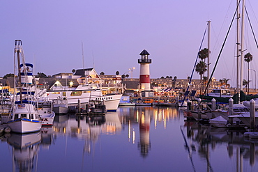 Oceanside Harbor Village Lighthouse, City of Oceanside, California, United States of America, North America