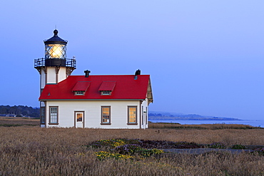 Point Cabrillo Lighthouse, Mendocino County, California, United States of America, North America 