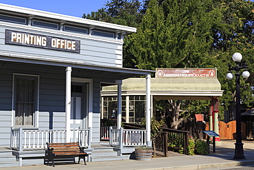 Historical Museum in Kelley Park, San Jose, California, United States of America, North America