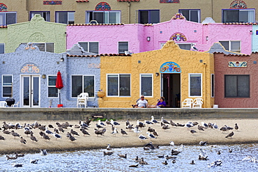 Venetian Village, Capitola, Santa Cruz County, California, United States of America, North America