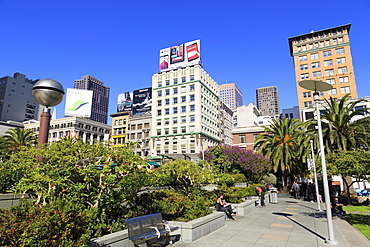 Union Square, San Francisco, California, United States of America, North America