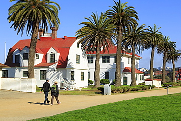 Life Saving Station in Crissy Field, San Francisco, California, United States of America, North America 