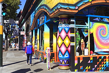 Store in Haight-Ashbury District, San Francisco, California, United States of America, North America