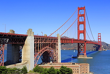 Golden Gate Bridge, San Francisco, California, United States of America, North America