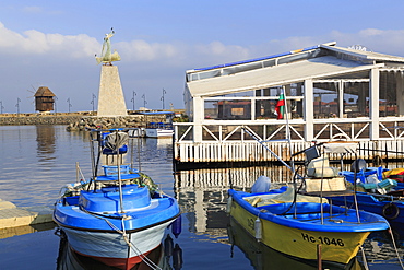 Port in Old Town, Nessebar, Bulgaria, Europe