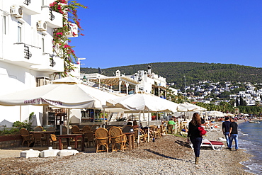 Bodrum waterfront, Anatolia, Turkey, Asia Minor, Eurasia