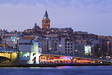 Galata Bridge, Istanbul, Turkey, Europe