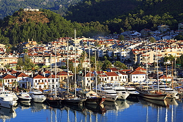 Yacht Marina, Marmaris, Anatolia, Turkey, Asia Minor, Eurasia