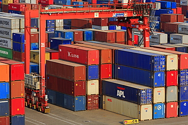 Container port, Sihanoukville Port, Sihanouk Province, Cambodia, Indochina, Southeast Asia, Asia