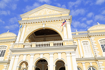 Georgetown Town Hall, Georgetown, Penang Island, Malaysia, Southeast Asia, Asia