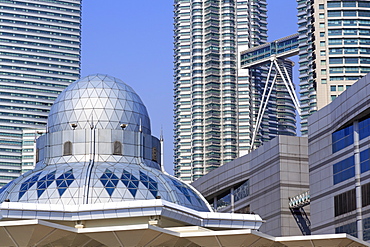 Syakirin Mosque, Kuala Lumpur, Malaysia, Southeast Asia, Asia