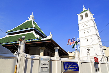 Kamplung Kling Mosque, Melaka (Malacca), Malaysia, Southeast Asia, Asia