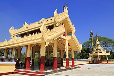 Maha Wizaya Pagoda, Yangon (Rangoon), Myanmar (Burma), Asia