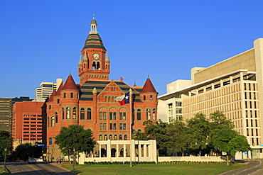 Old Red Museum, Dealey Plaza, Dallas, Texas, United States of America, North America