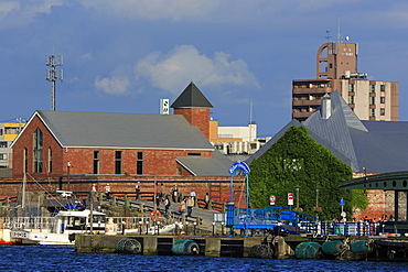 Red Brick Warehouse District, Hakodate City, Hokkaido Prefecture, Japan, Asia