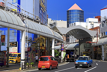 Terukuni Street, Kagoshima City, Kyushu Island, Japan, Asia