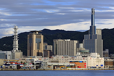 Skyline, Kobe City, Honshu Island, Japan, Asia