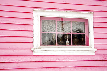 Antique store window, City of Leadville, Rocky Mountains, Colorado, United States of America, North America