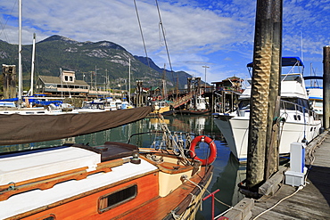 Marina, Squamish, Vancouver, British Columbia, Canada, North America