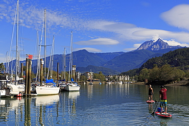 Marina, Squamish, Vancouver, British Columbia, Canada, North America