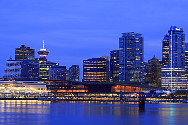 Vancouver skyline, British Columbia, Canada, North America