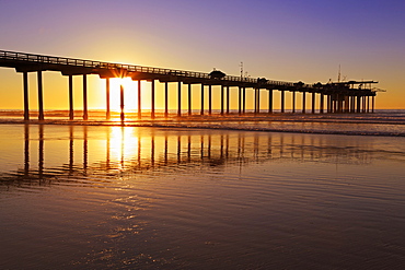 Scripps Pier, La Jolla, San Diego, California, United States of America, North America