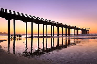 Scripps Pier, La Jolla, San Diego, California, United States of America, North America