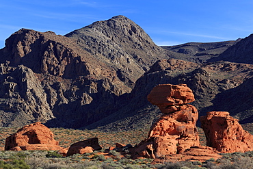 Beehives area, Valley of Fire State Park, Overton, Nevada, United States of America, North America