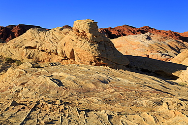 White Domes area, Valley of Fire State Park, Overton, Nevada, United States of America, North America