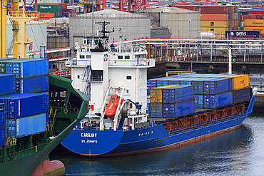 Container Port, Dublin City, County Dublin, Republic of Ireland, Europe