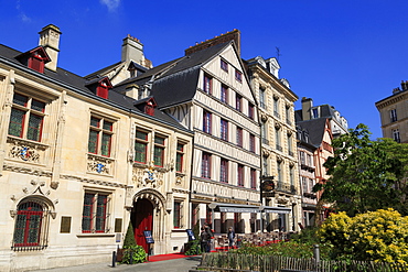 Hotel de Bourgtheroulde, Old Town, Rouen, Normandy, France, Europe