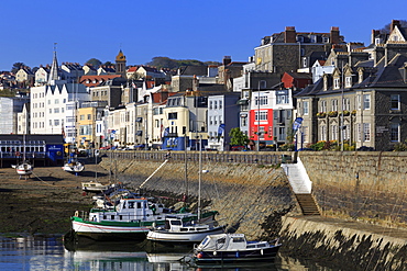 North Esplanade, St. Peter Port, Guernsey, Channel Islands, United Kingdom, Europe