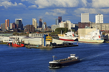 Port of Rotterdam, South Holland, Netherlands, Europe