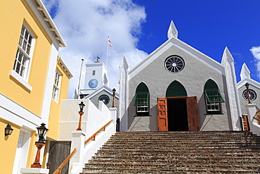 St. Peter's Church, Town of St. George, St. George's Parish, Bermuda, Central America