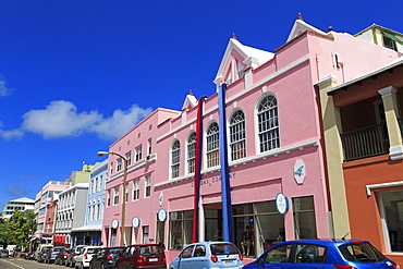 Reid Street, Hamilton City, Pembroke Parish, Bermuda, Atlantic, Central America