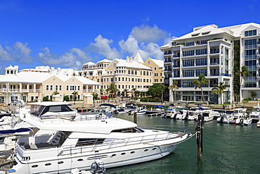 Waterfront Marina, Hamilton City, Pembroke Parish, Bermuda, Atlantic, Central America