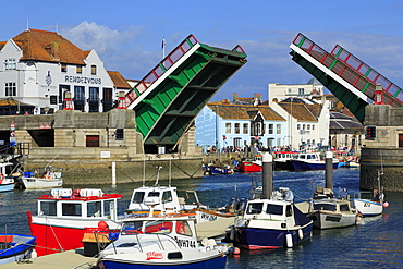 Town Bridge, Weymouth, Dorset, England, United Kingdom, Europe