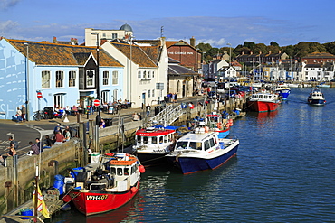 Pubs on Custom House Quay, Weymouth, Dorset, England, United Kingdom, Europe