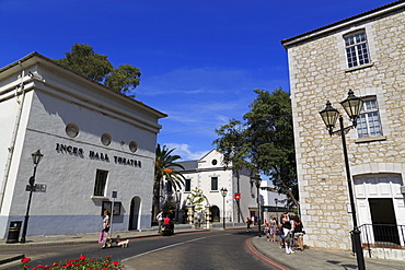 Theatre, Main Street, Gibraltar, United Kingdom, Europe