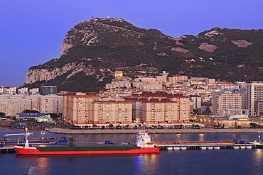 Gibraltar Port, Rock of Gibraltar, United Kingdom, Europe