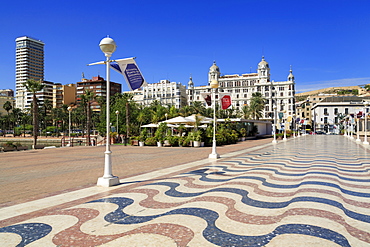 Plaza Del Mer, Alicante, Costa Blanca, Spain, Europe