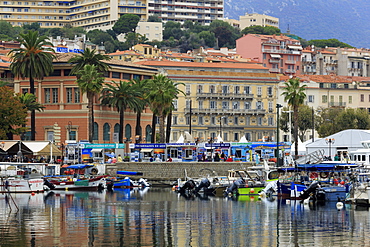 Napoleon Quay, Ajaccio, Corsica Island, France, Mediterranean, Europe