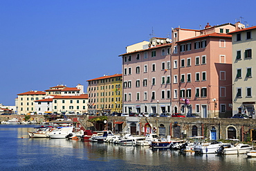 Canal, Livorno, Tuscany, Italy, Europe