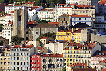 Se Cathedral, Alfama District, Lisbon, Portugal, Europe