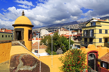 Sao Tiago Fort, Funchal City, Madeira Island, Portugal, Europe