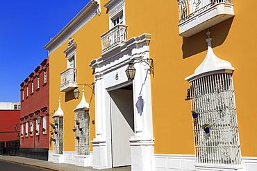 Independencia Street, Trujillo, Peru, South America