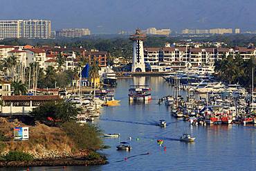 Marina District, Puerto Vallarta, Jalisco State, Mexico, North America