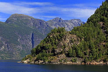 Geirangerfjord, UNESCO World Heritage Site, More og Romsdal County, Norway, Scandinavia, Europe